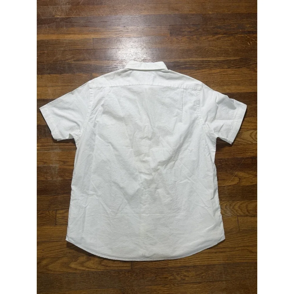 Cremieux Classics Men's Short Sleeve Button-Up Shirt, 100% Cotton, XL